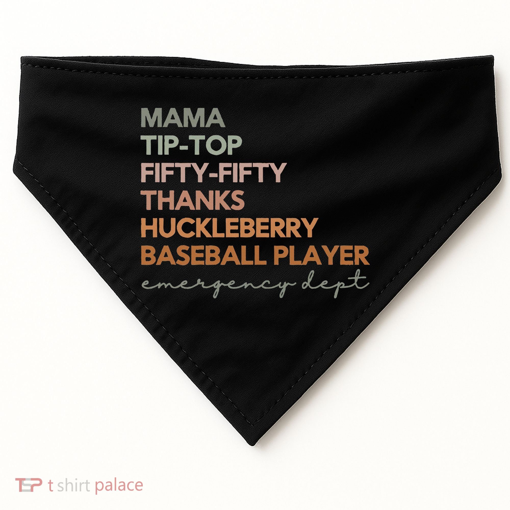 Nih Stroke Scale Emergency Department USA-Made Doggie Bandana