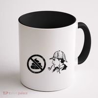 No Shit Sherlock Coffee Mug thumb 1