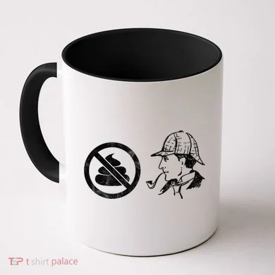 No Shit Sherlock Coffee Mug
