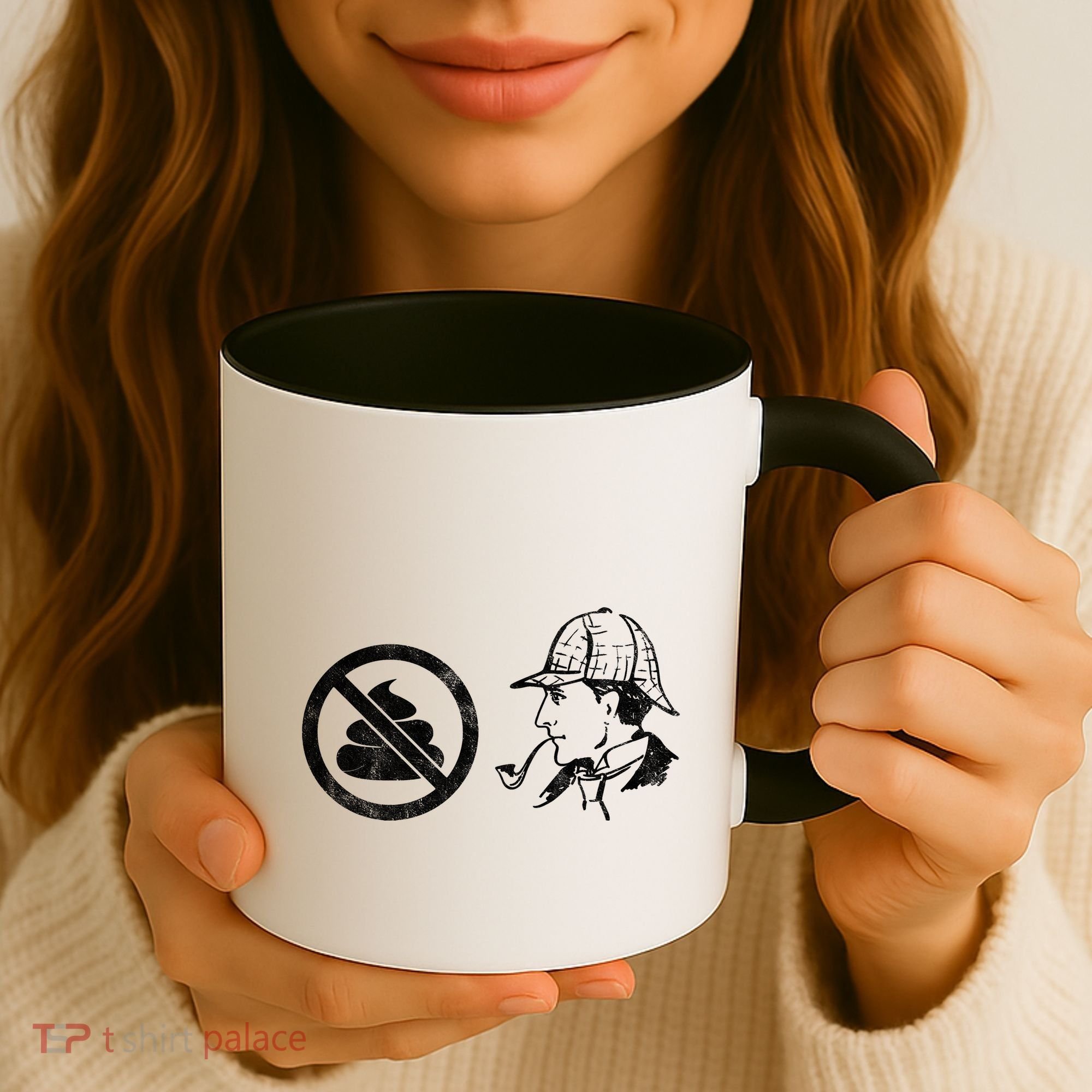 No Shit Sherlock Coffee Mug