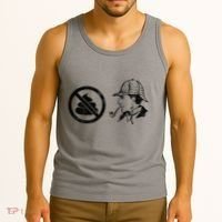 No Shit Sherlock Tank Top thumb 3