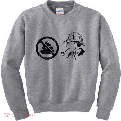 No Shit Sherlock Kids Sweatshirt