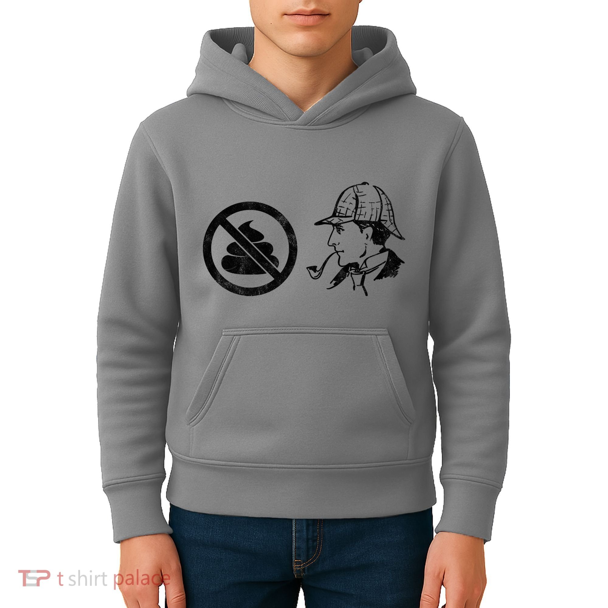 No Shit Sherlock Kids Hoodie