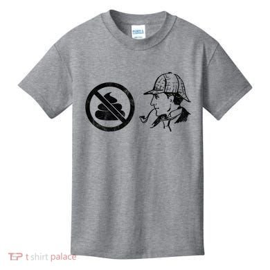 No Shit Sherlock Kids T-Shirt