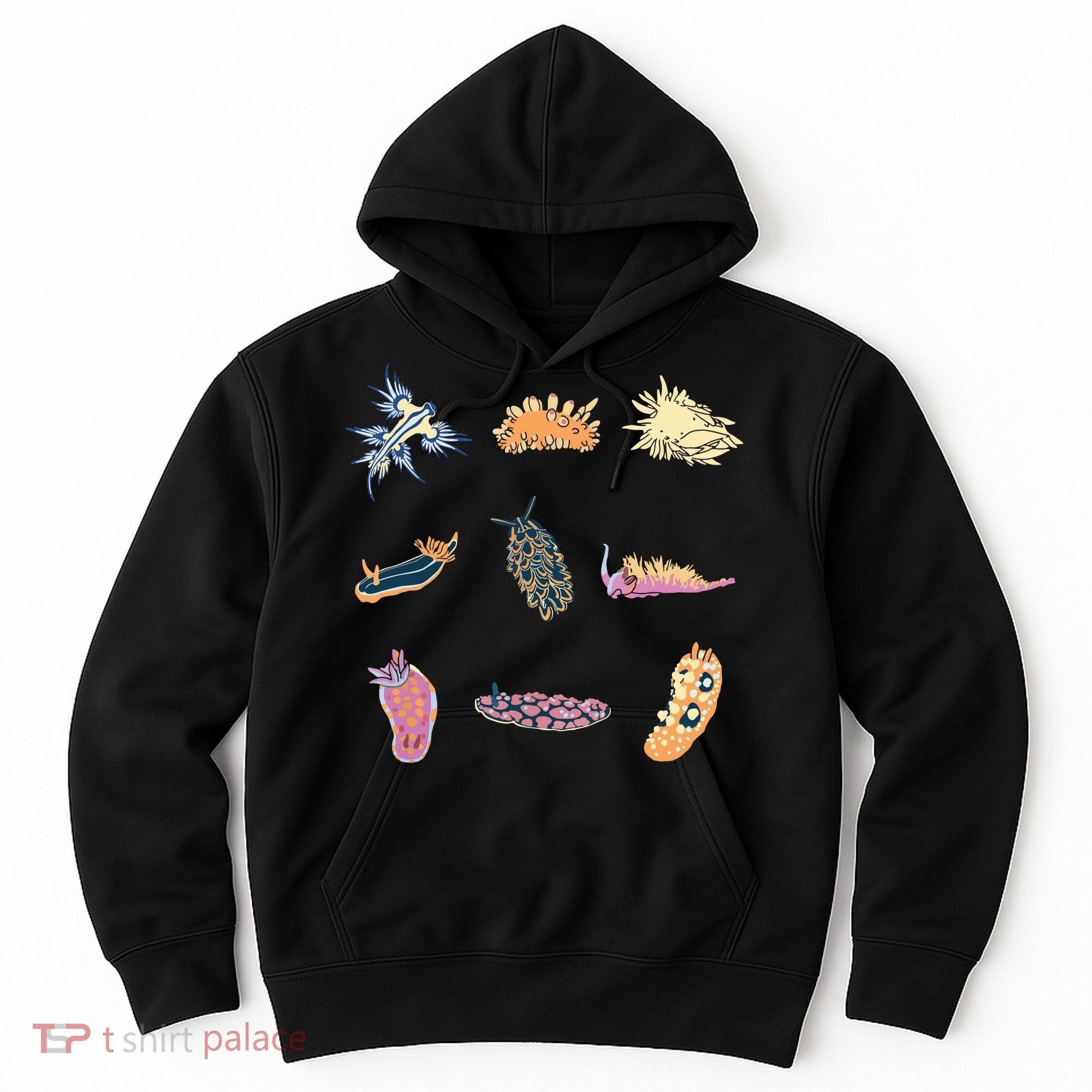 Nudibranch Sea Slug Marine Biologist And Aquarist Hoodie