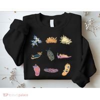 Nudibranch Sea Slug Marine Biologist And Aquarist Sweatshirt thumb 2