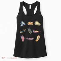 Nudibranch Sea Slug Marine Biologist And Aquarist Women's Tank Top thumb 0