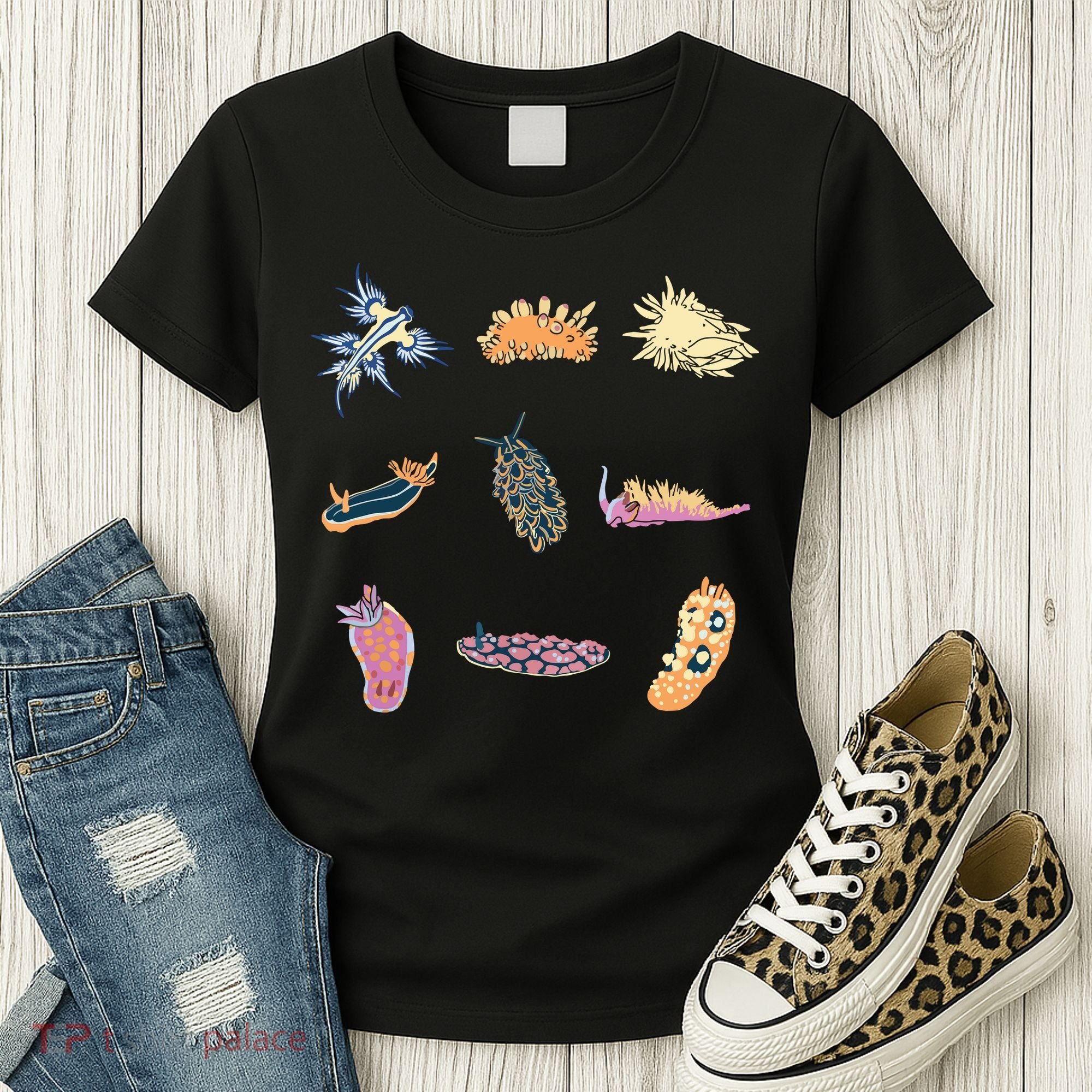 Nudibranch Sea Slug Marine Biologist And Aquarist Women's T-Shirt