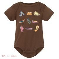 Nudibranch Sea Slug Marine Biologist And Aquarist Baby Bodysuit thumb 0