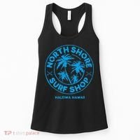 North Shore Surf Shop Retro Women's Tank Top thumb 0