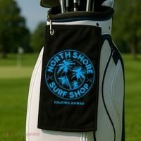 North Shore Surf Shop Retro Golf Towel thumb 2