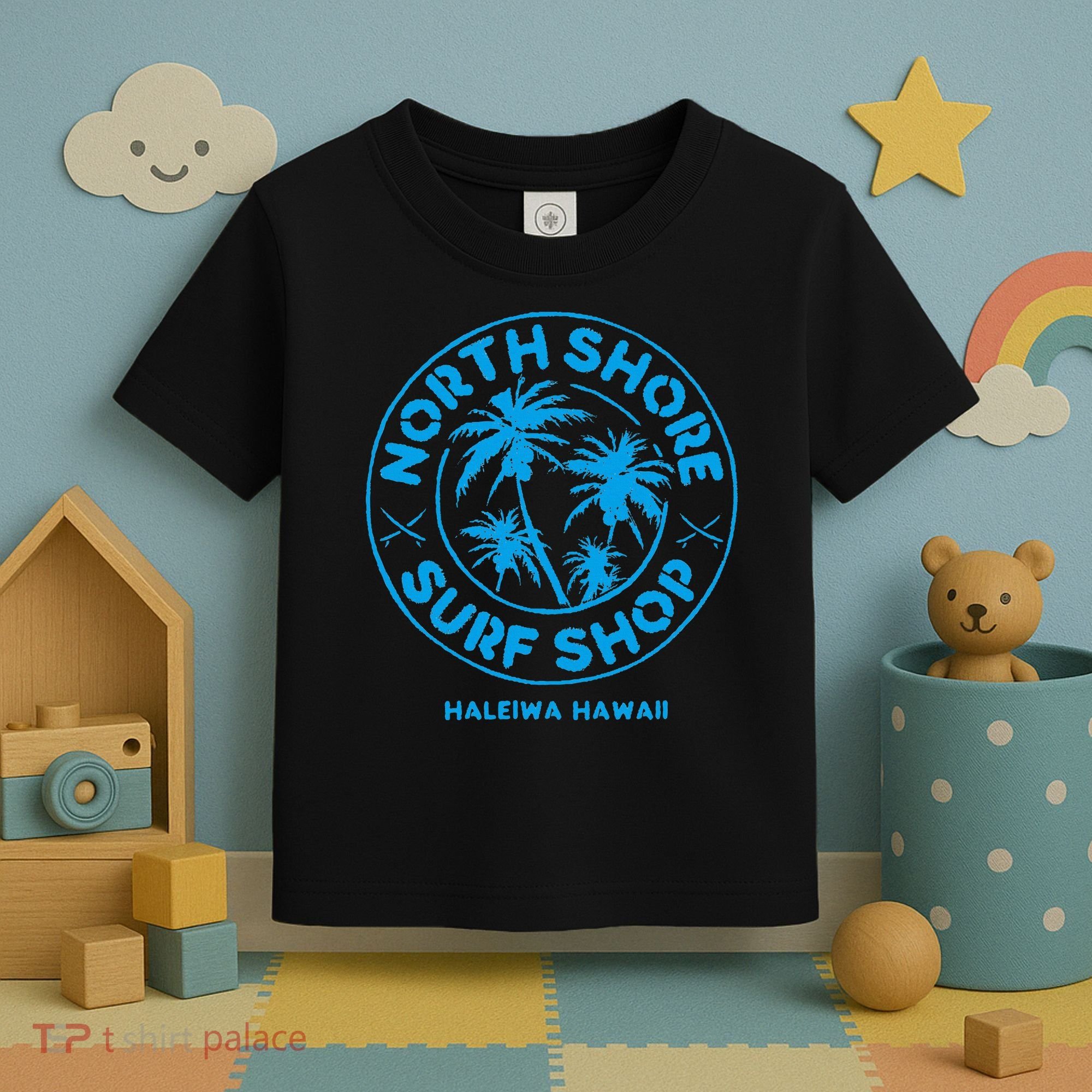 North Shore Surf Shop Retro Toddler T-Shirt