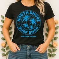 North Shore Surf Shop Retro Women's T-Shirt thumb 2