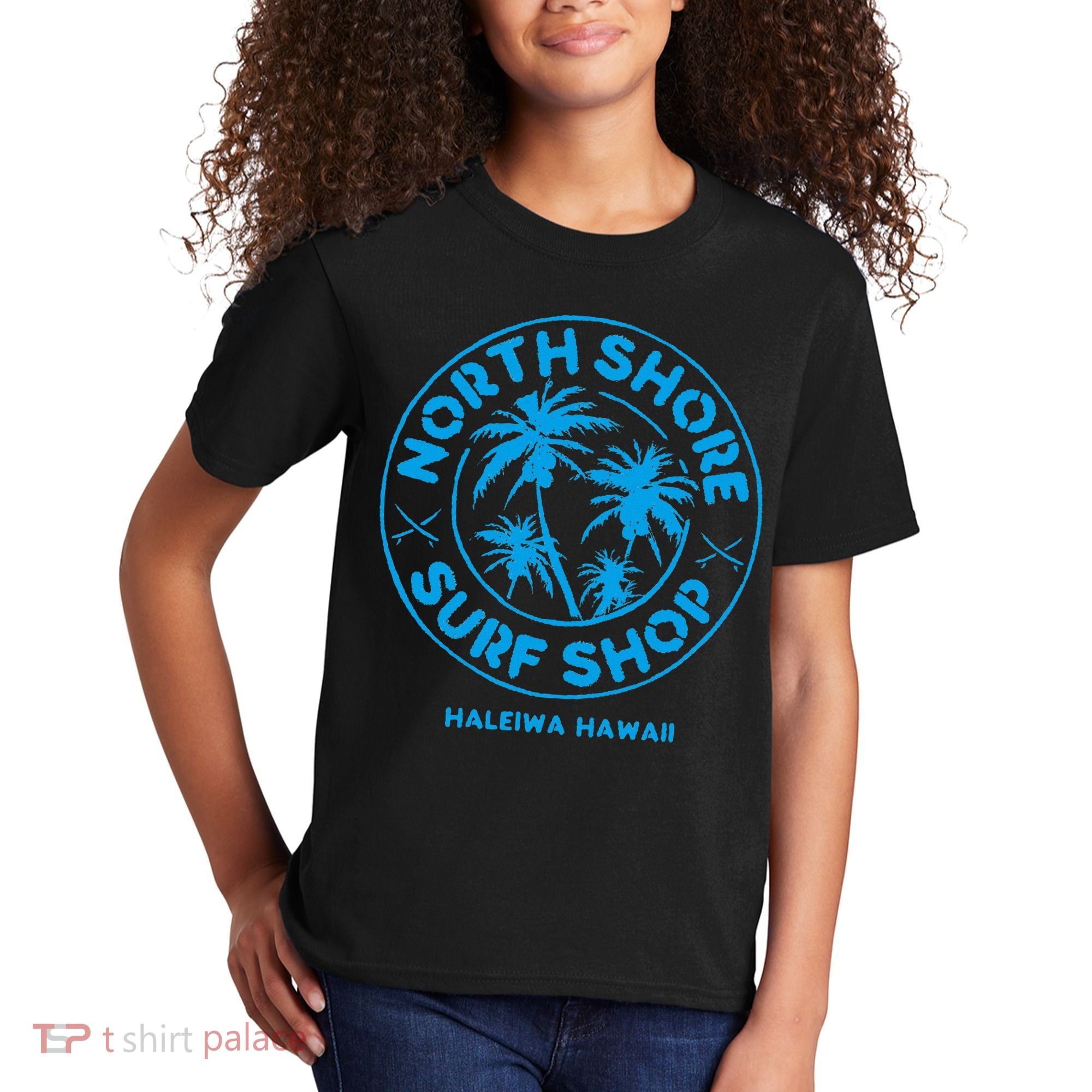 North Shore Surf Shop Retro Kids T-Shirt