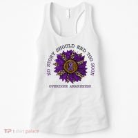 No Story Should End Too Soon Overdose Awareness Sunflower Ribbon Women's Tank Top thumb 0