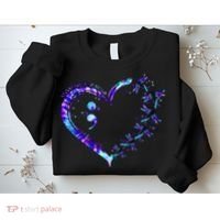 No Story Should End Too Suicide Prevention Awareness Sweatshirt thumb 2