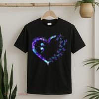 No Story Should End Too Suicide Prevention Awareness T-Shirt thumb 2