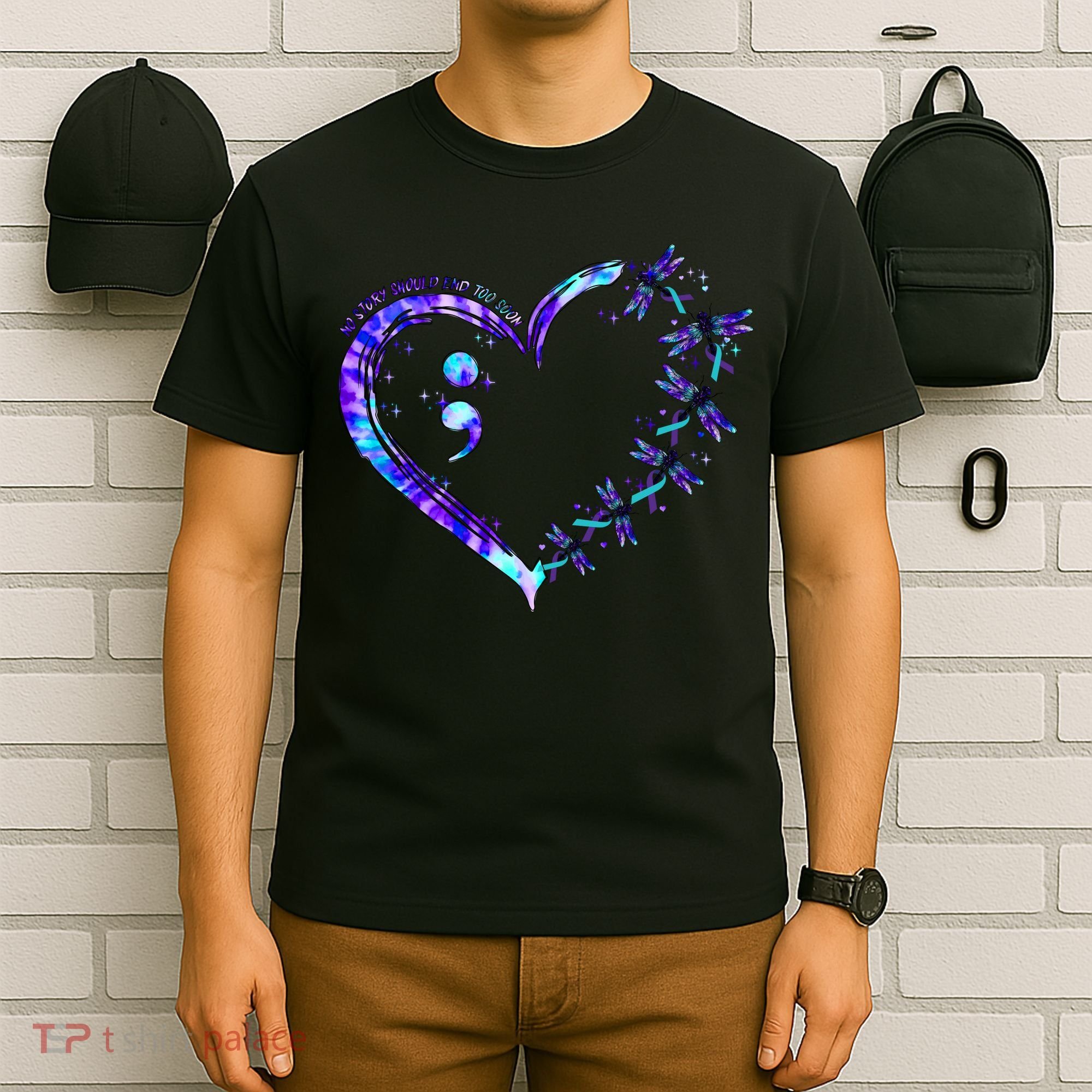 No Story Should End Too Suicide Prevention Awareness T-Shirt