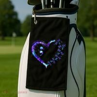 No Story Should End Too Suicide Prevention Awareness Golf Towel thumb 2
