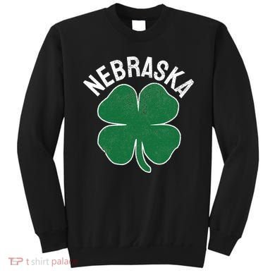 Nebraska Shamrock St. Patrick's Day Saint Paddy's Irish Sweatshirt