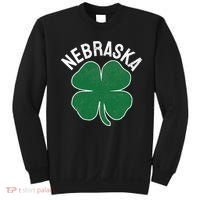 Nebraska Shamrock St. Patrick's Day Saint Paddy's Irish Sweatshirt thumb 0