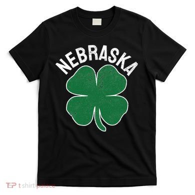 Nebraska Shamrock St. Patrick's Day Saint Paddy's Irish T-Shirt