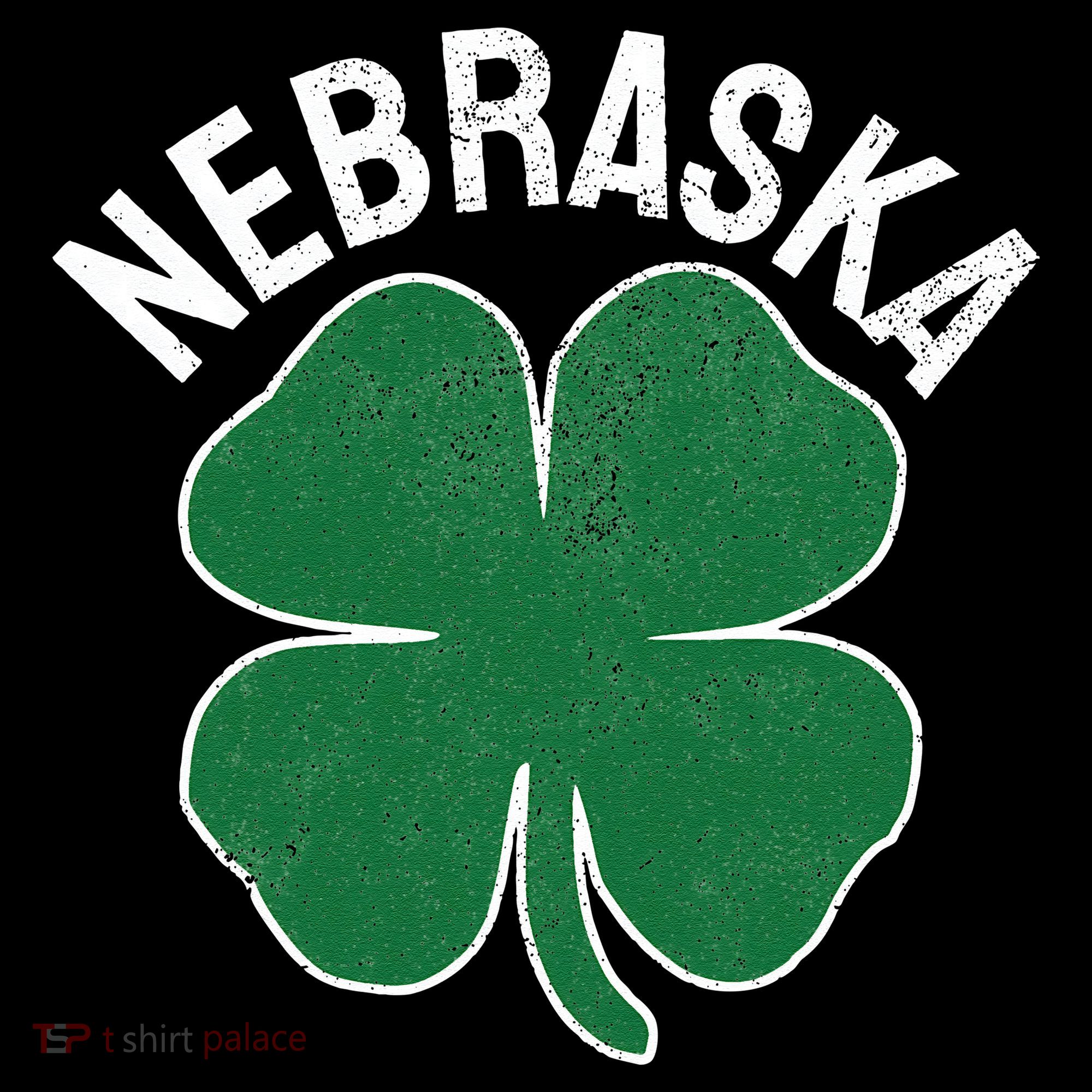 Nebraska Shamrock St. Patrick's Day Saint Paddy's Irish Women's Tank Top