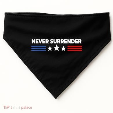 Never Surrender Shirts Never Surrender USA-Made Doggie Bandana