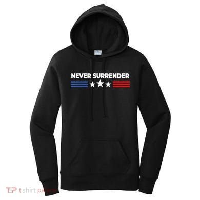 Never Surrender Shirts Never Surrender Women's Hoodie