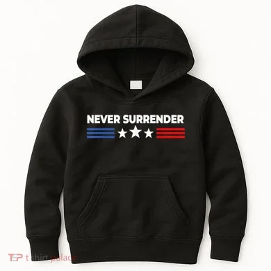 Never Surrender Shirts Never Surrender Kids Hoodie