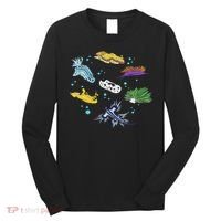 Nudibranch Sea Slug Ocean Scuba Diver Snorkeling Aquarium Long Sleeve Shirt thumb 0