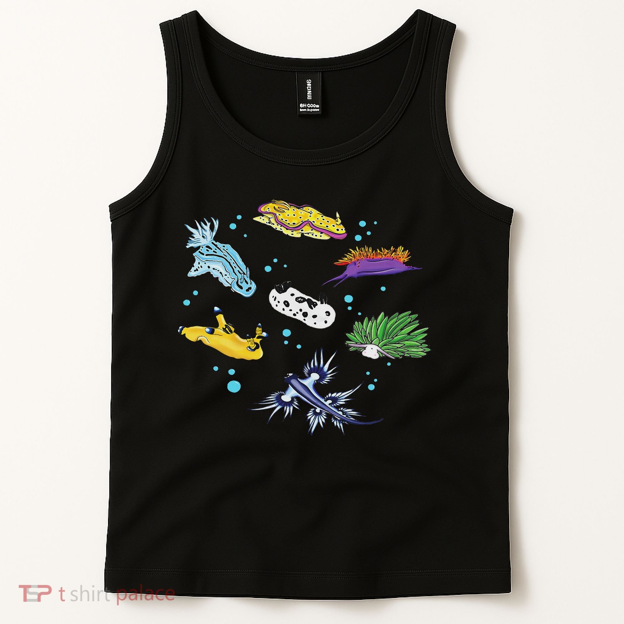 Nudibranch Sea Slug Ocean Scuba Diver Snorkeling Aquarium Tank Top