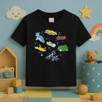 Nudibranch Sea Slug Ocean Scuba Diver Snorkeling Aquarium Toddler T-Shirt thumb 3
