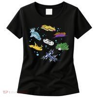 Nudibranch Sea Slug Ocean Scuba Diver Snorkeling Aquarium Women's T-Shirt thumb 0