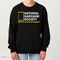 National Sarcastic Society Women's Sweatshirt thumb 0
