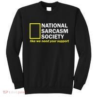 National Sarcastic Society Sweatshirt thumb 0
