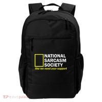 National Sarcastic Society Backpack thumb 0