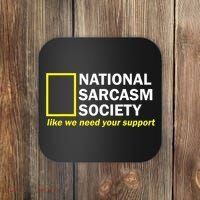 National Sarcastic Society Coaster thumb 0