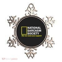 National Sarcastic Society Ornament thumb 0