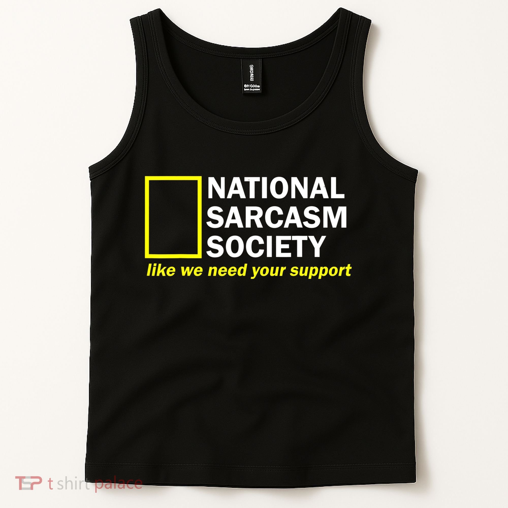 National Sarcastic Society Tank Top