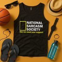 National Sarcastic Society Tank Top thumb 4