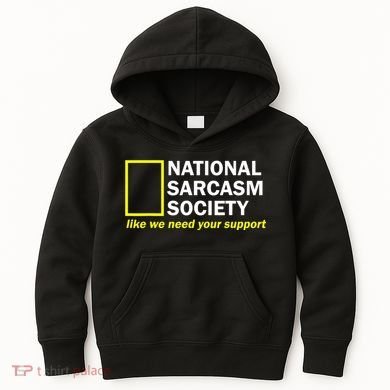 National Sarcastic Society Kids Hoodie