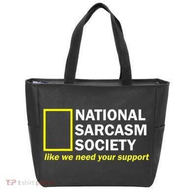 National Sarcastic Society Tote Bag
