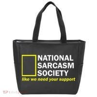 National Sarcastic Society Tote Bag thumb 0