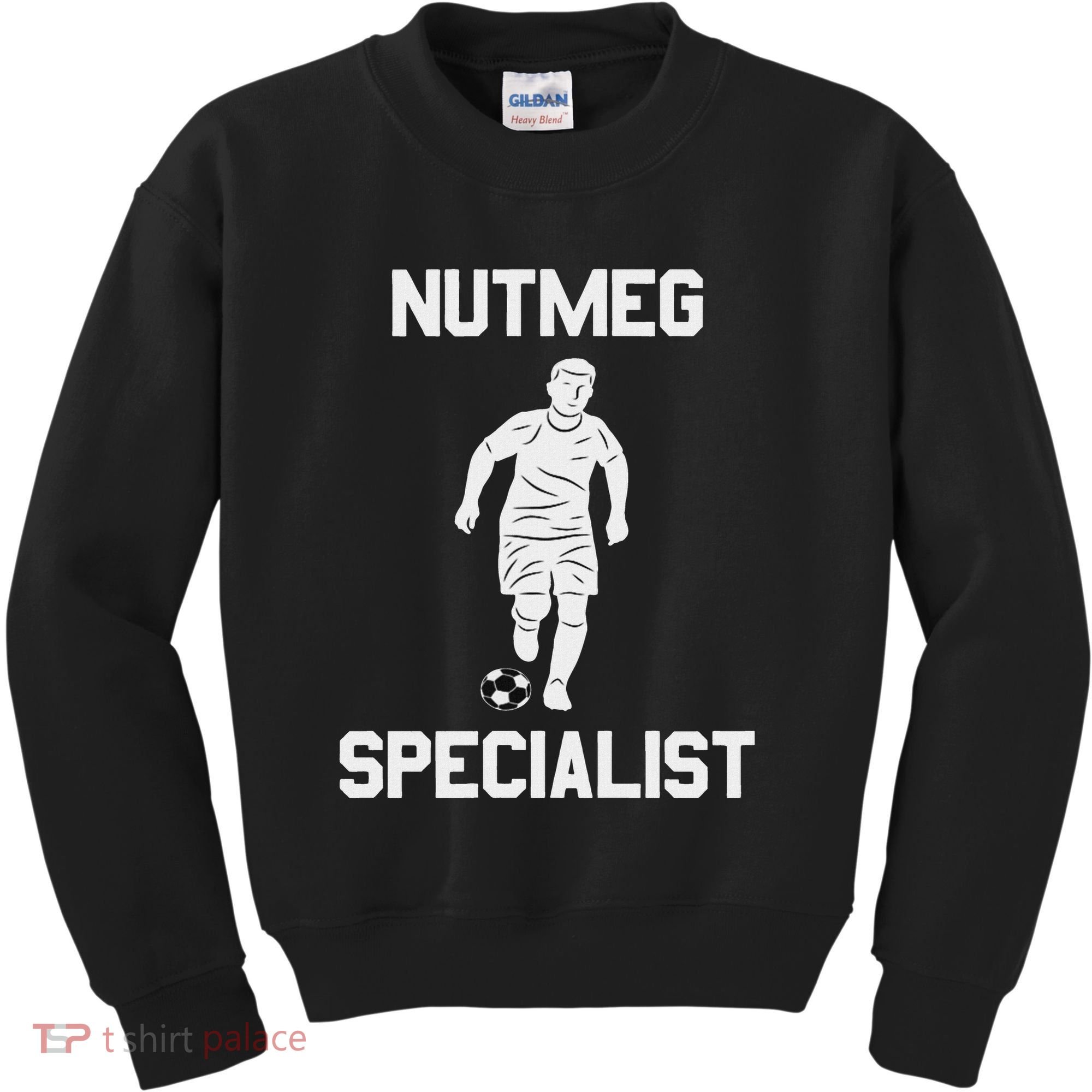 Nutmeg Soccer Saying Nutmeg Specialist Kids Sweatshirt