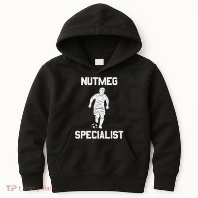 Nutmeg Soccer Saying Nutmeg Specialist Kids Hoodie