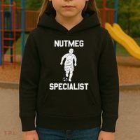 Nutmeg Soccer Saying Nutmeg Specialist Kids Hoodie thumb 3