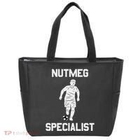 Nutmeg Soccer Saying Nutmeg Specialist Tote Bag thumb 0