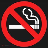 No Smoking Symbol Doggie Tank thumb 4