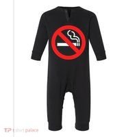 No Smoking Symbol Infant Fleece One Piece thumb 0